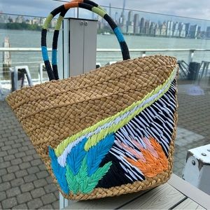 Tabitha Brown x Target beautiful straw tote